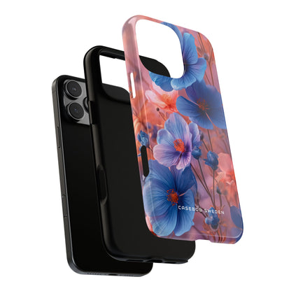 Ethereal Floral Symphony iPhone 16 - Tough Phone Case