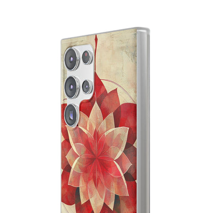 Crimson Bloom Samsung S23 Ultra Case - Soft