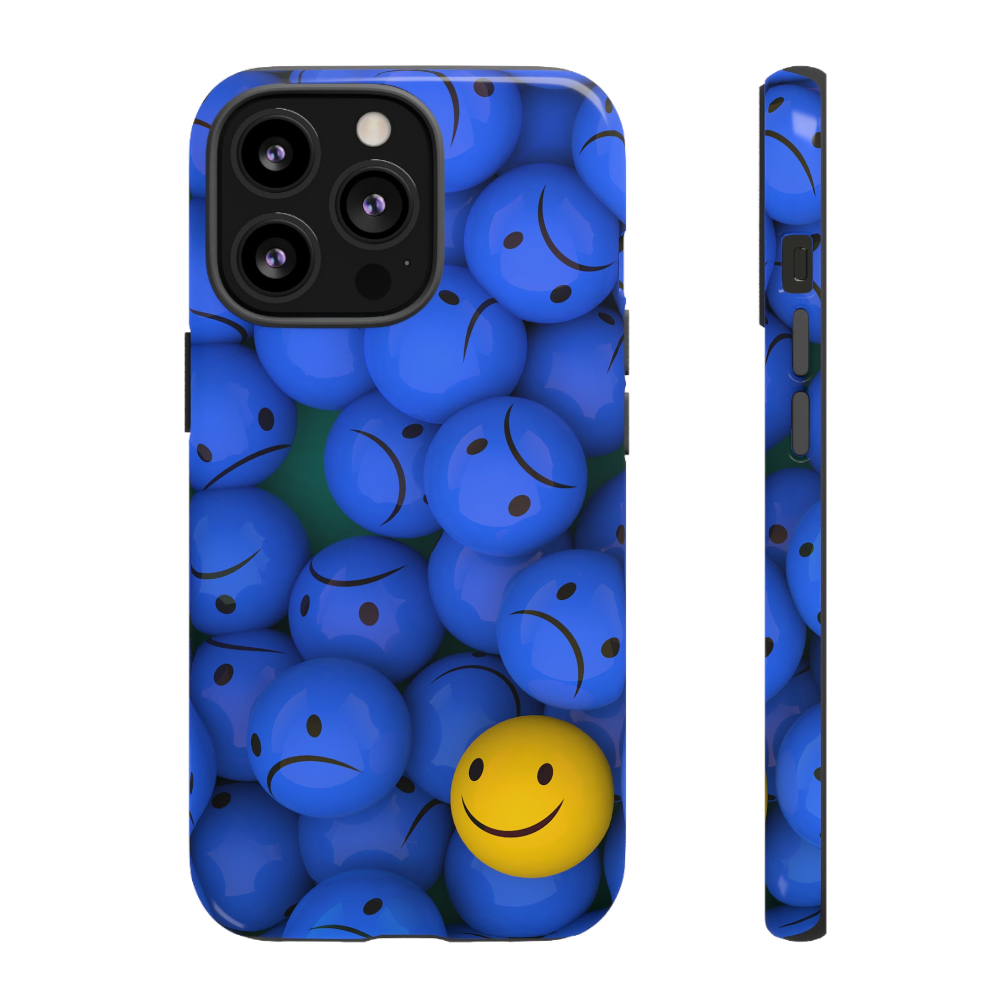 One Smiling Face - Protective Phone Case