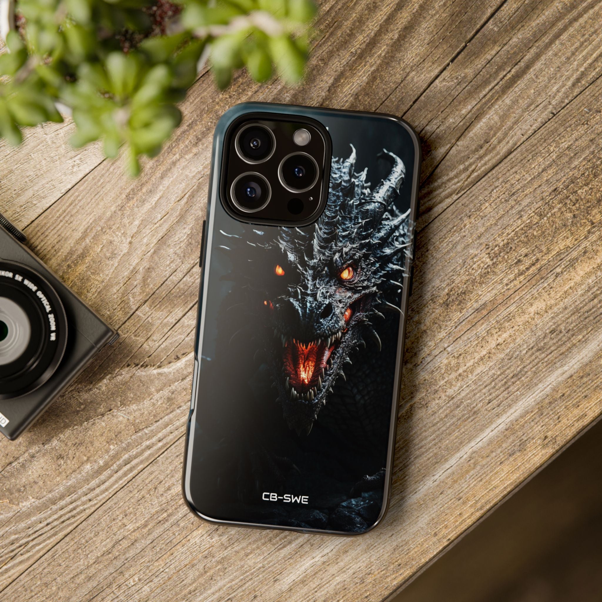 Fierce Dragon Roars - iPhone Case