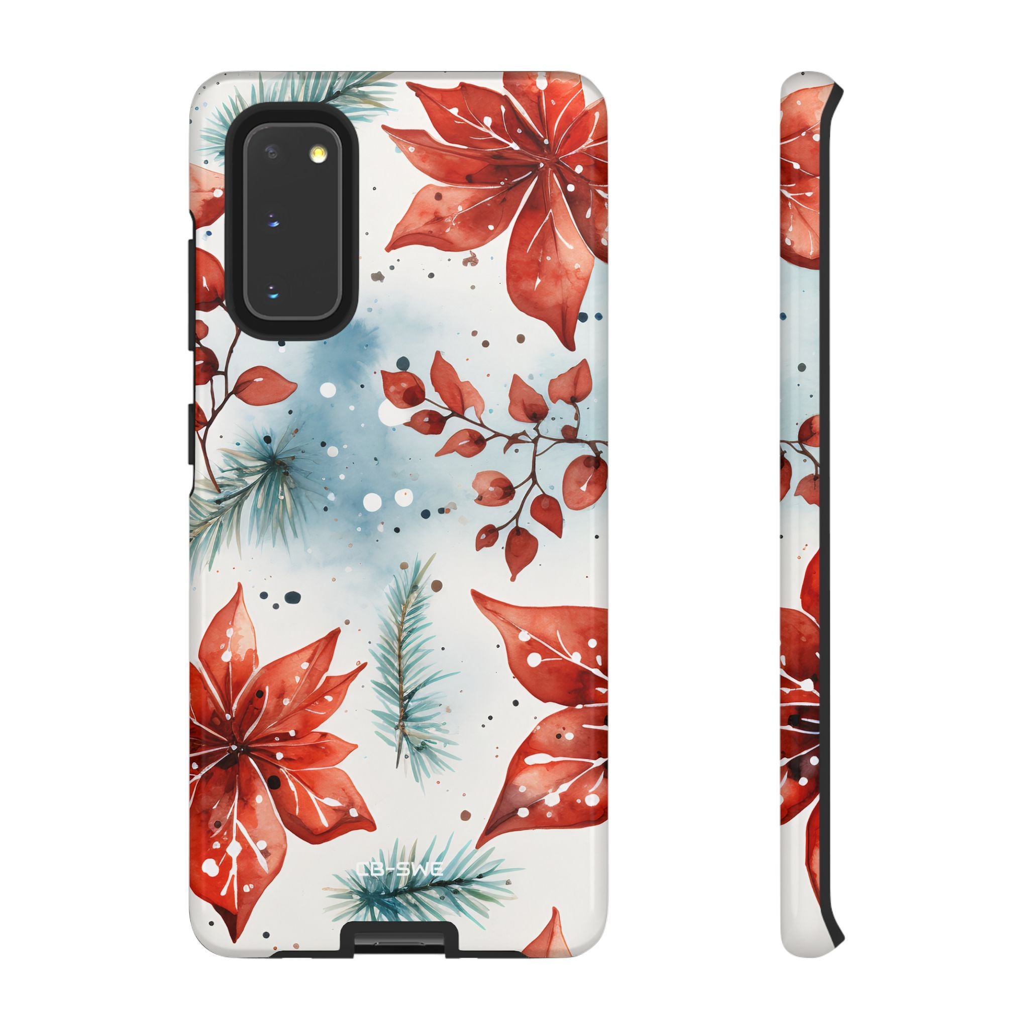 Poinsettias Bloom Bright - Samsung Case