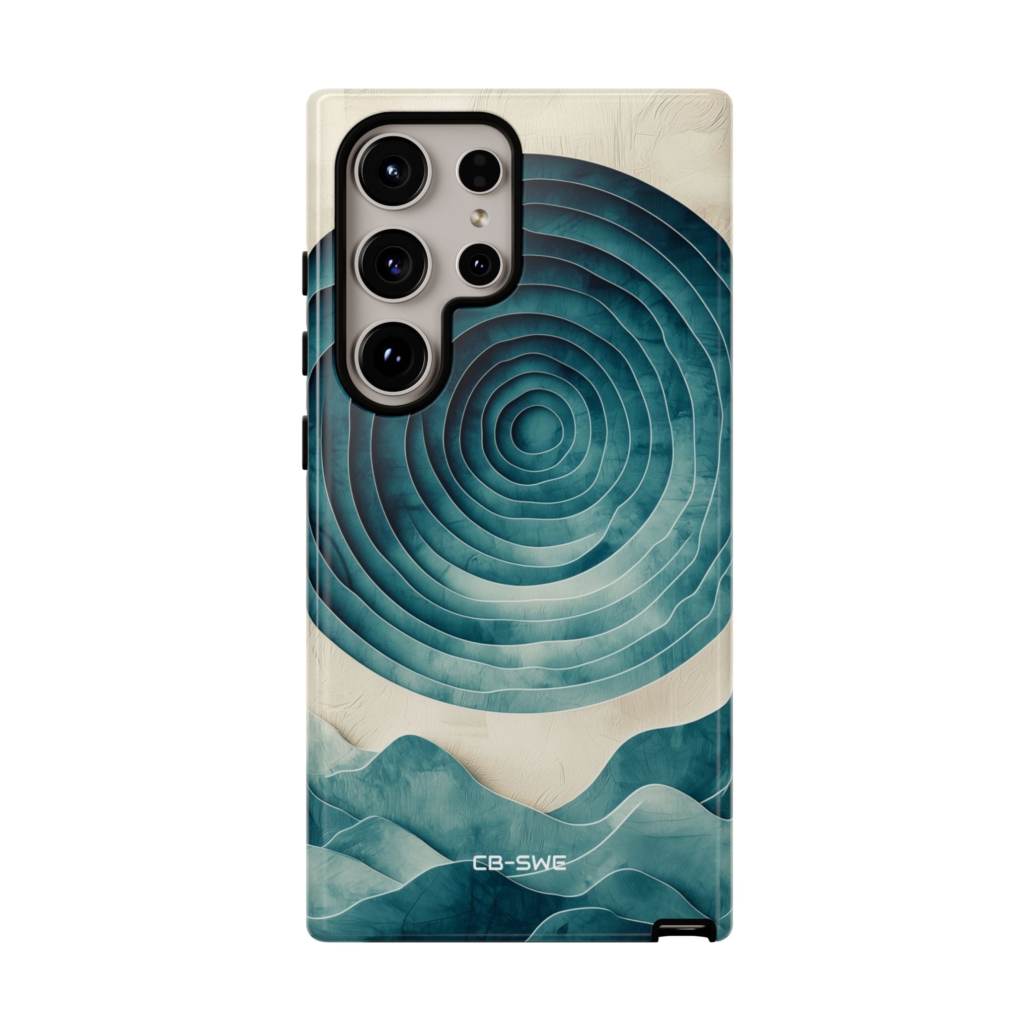 Waves Embrace Circles - Samsung Case