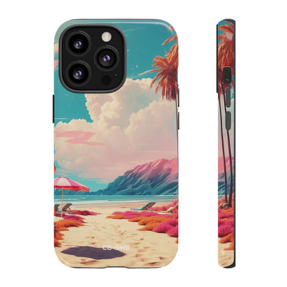 Vibrant Umbrellas Stand - iPhone Case