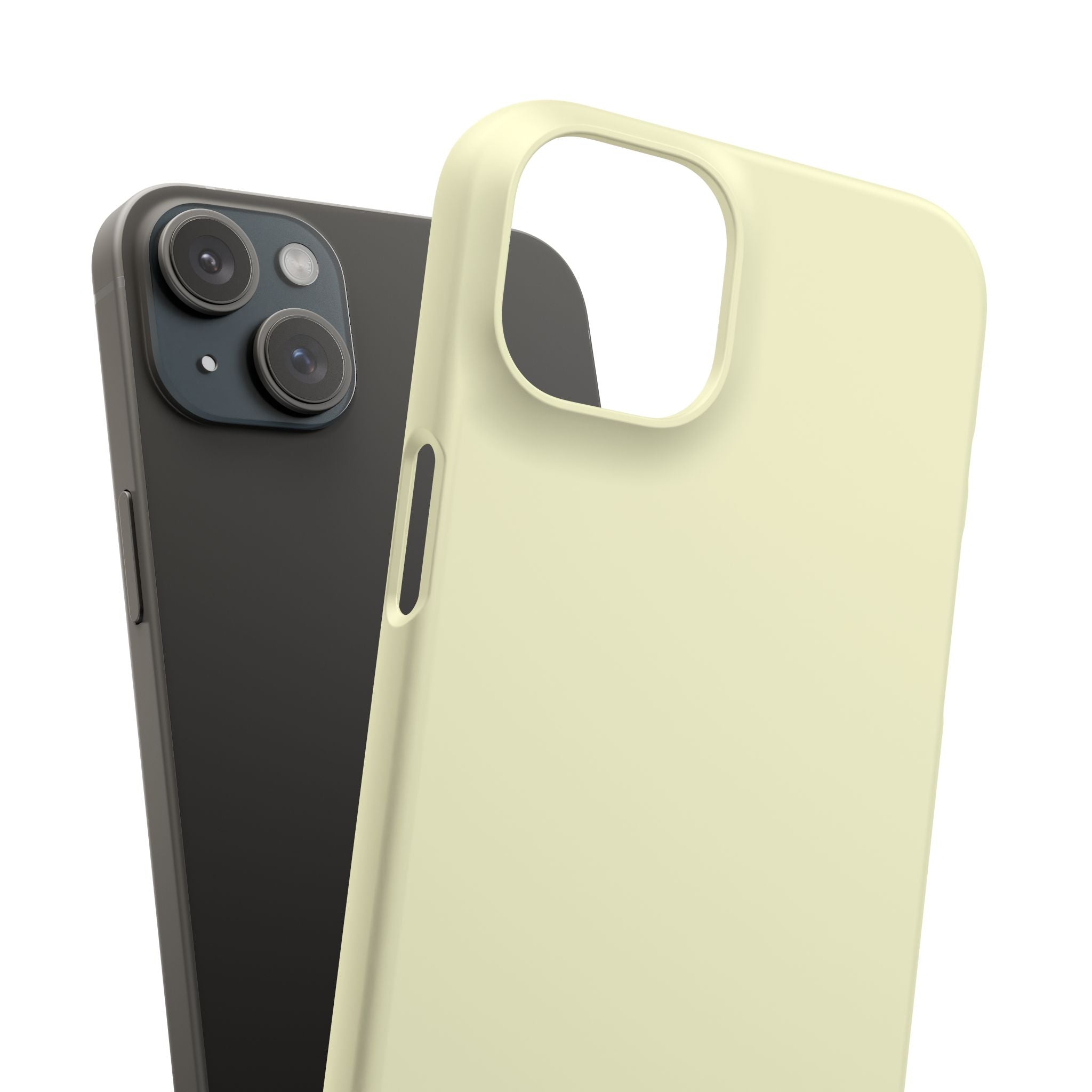 Light Golden Rod Yellow iPhone 15 - Slim Phone Case