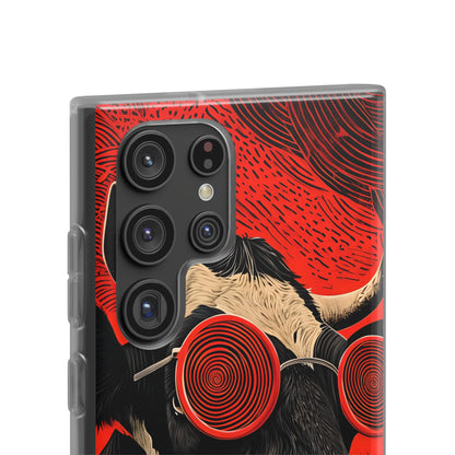 Hypnotic Cow Samsung S22 Ultra Case - Soft