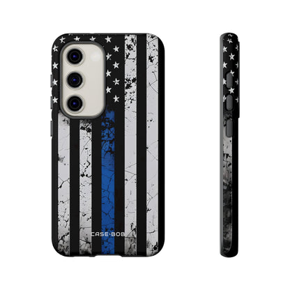 Blue Stripe Flag Samsung S23 Case - Tough