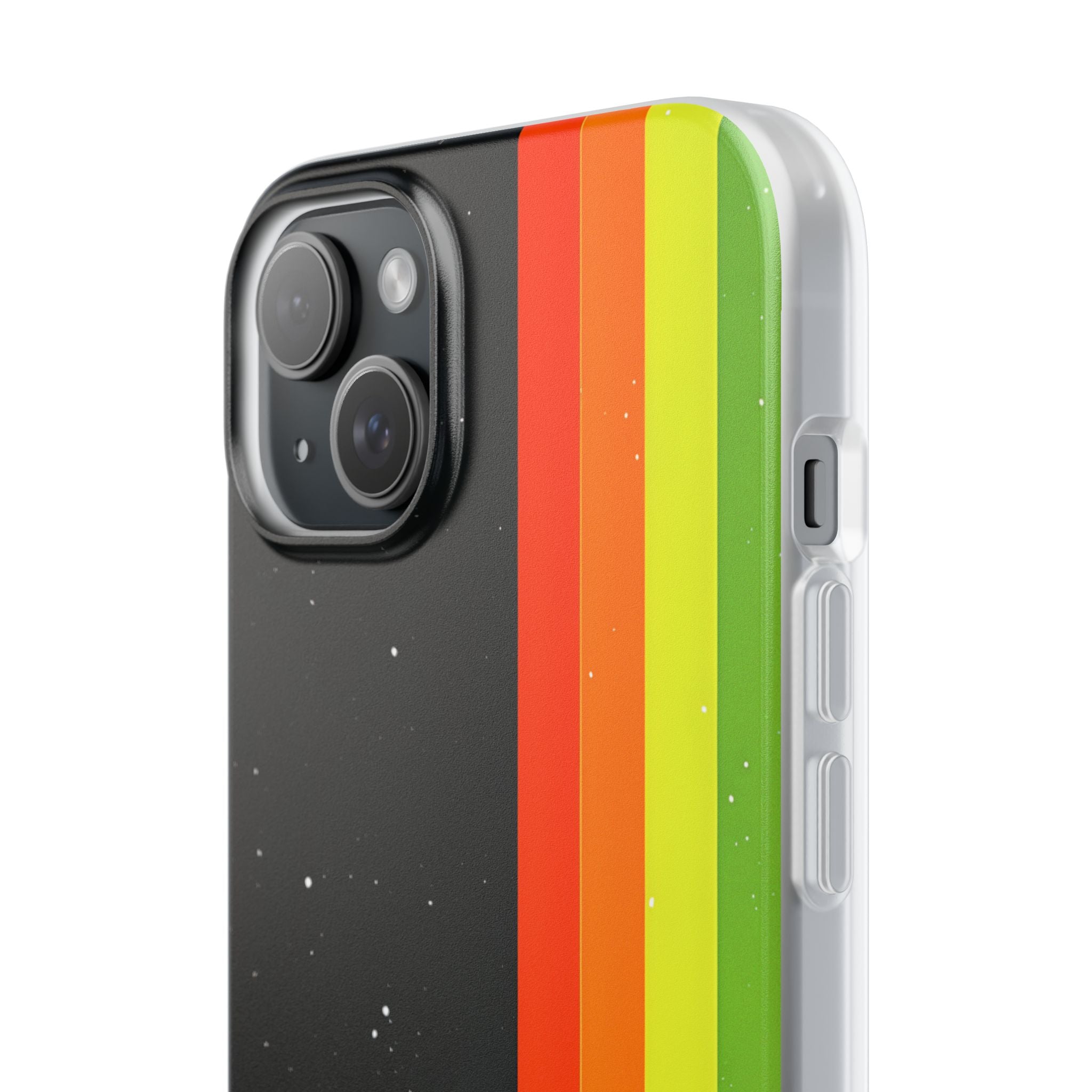 Celestial Stripes iPhone 15 Plus Case - Soft