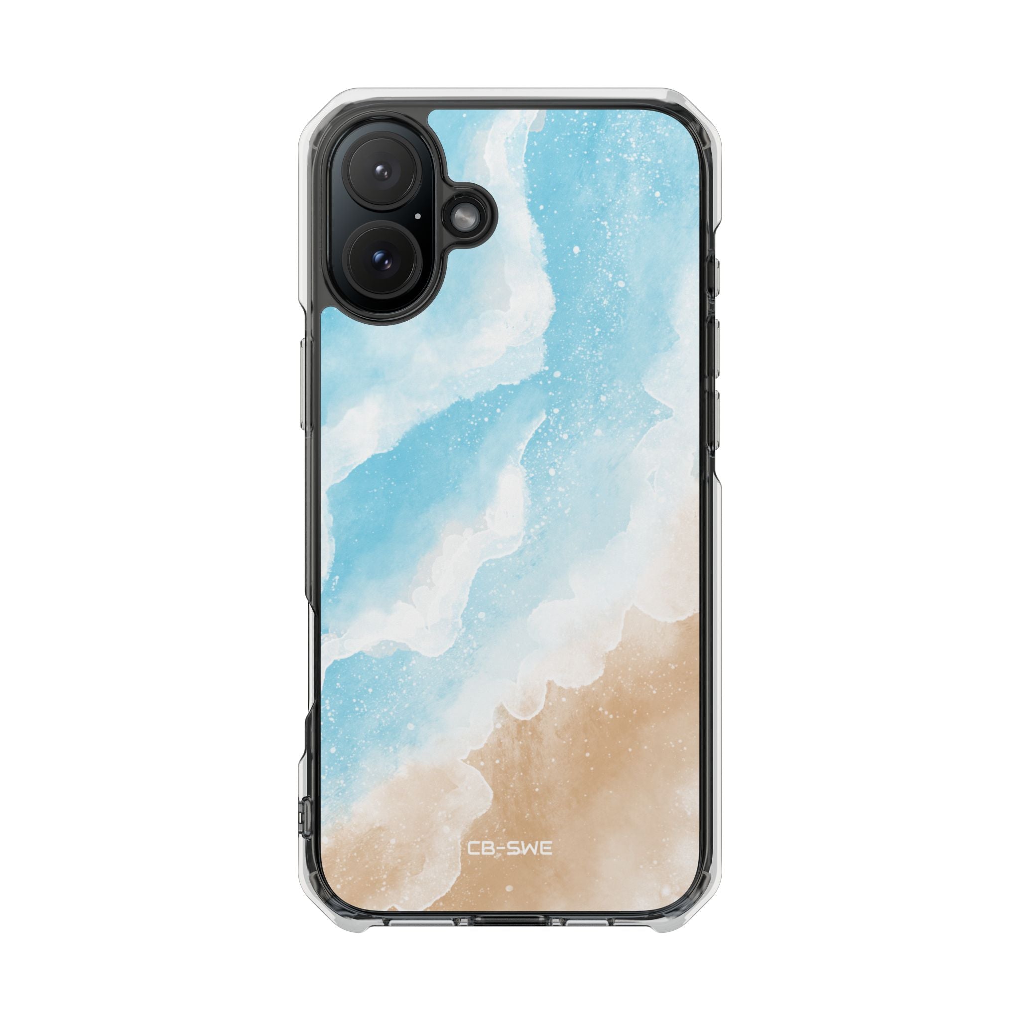 Serene Coastal Whispers iPhone Case - Impact
