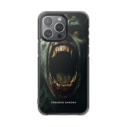 Gothic Wail of Decay iPhone 15 - Clear Impact Phone Case