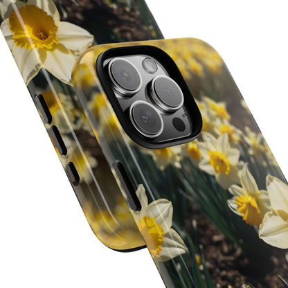 Golden Daffodils Bloom - iPhone Case