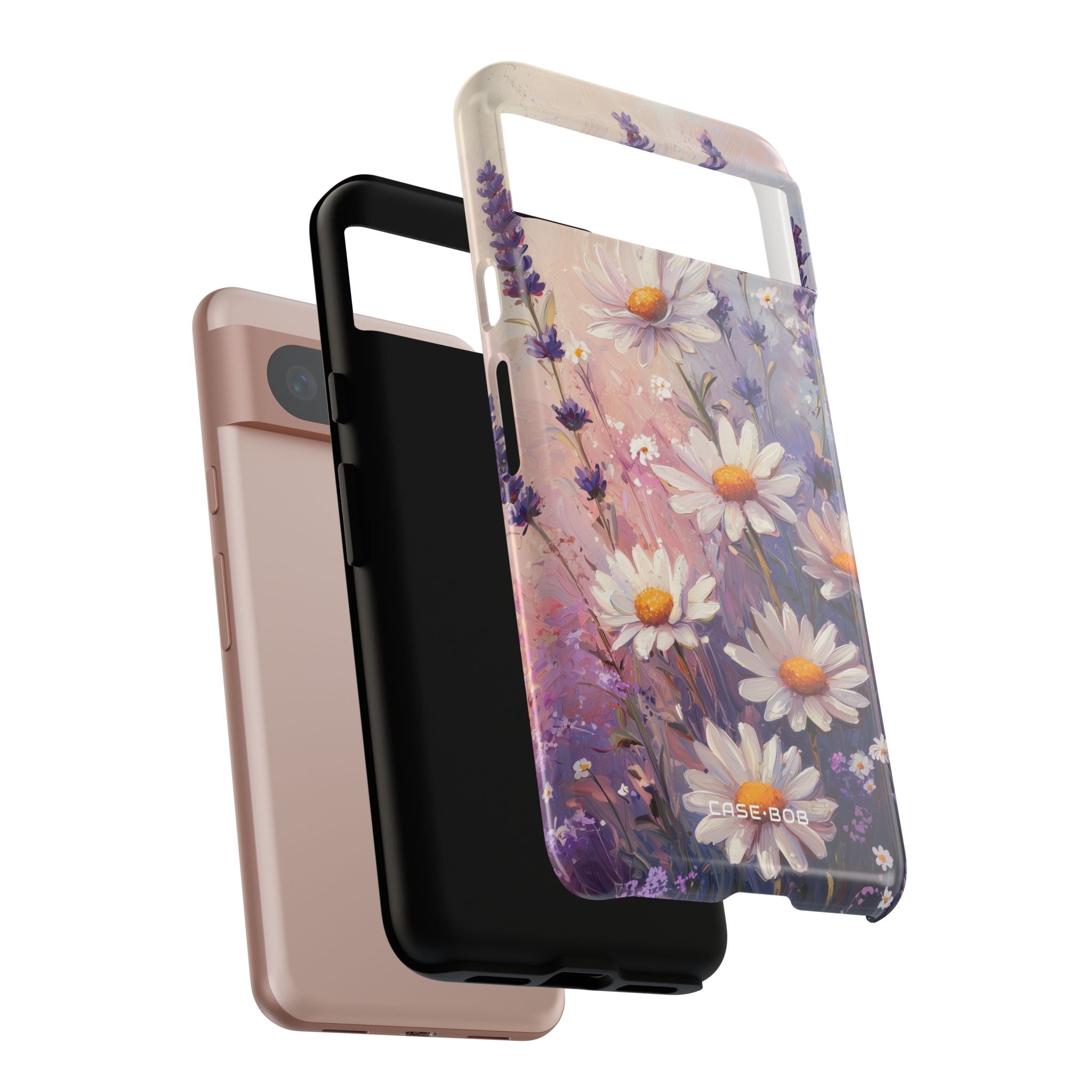 Daisy Lavender Bloom Google Pixel 8 Case - Tough