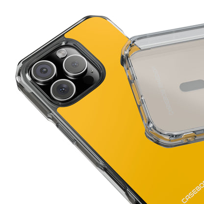 Amber Yellow - Clear Impact iPhone 16 Phone Case