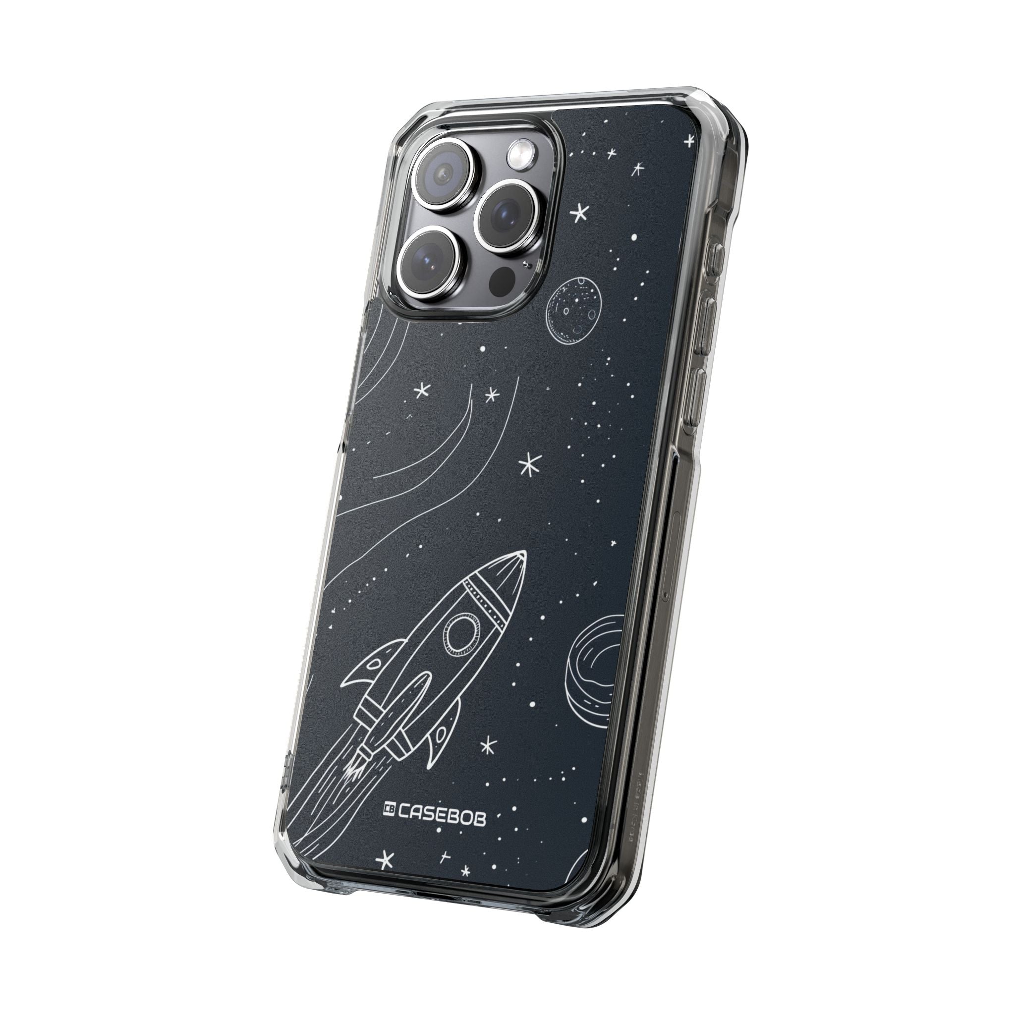 Cosmic Doodle Adventure - Phone Case for iPhone