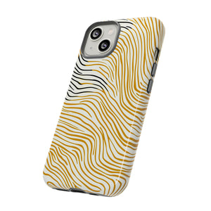 Linear Yellow Chic - Protective Phone Case