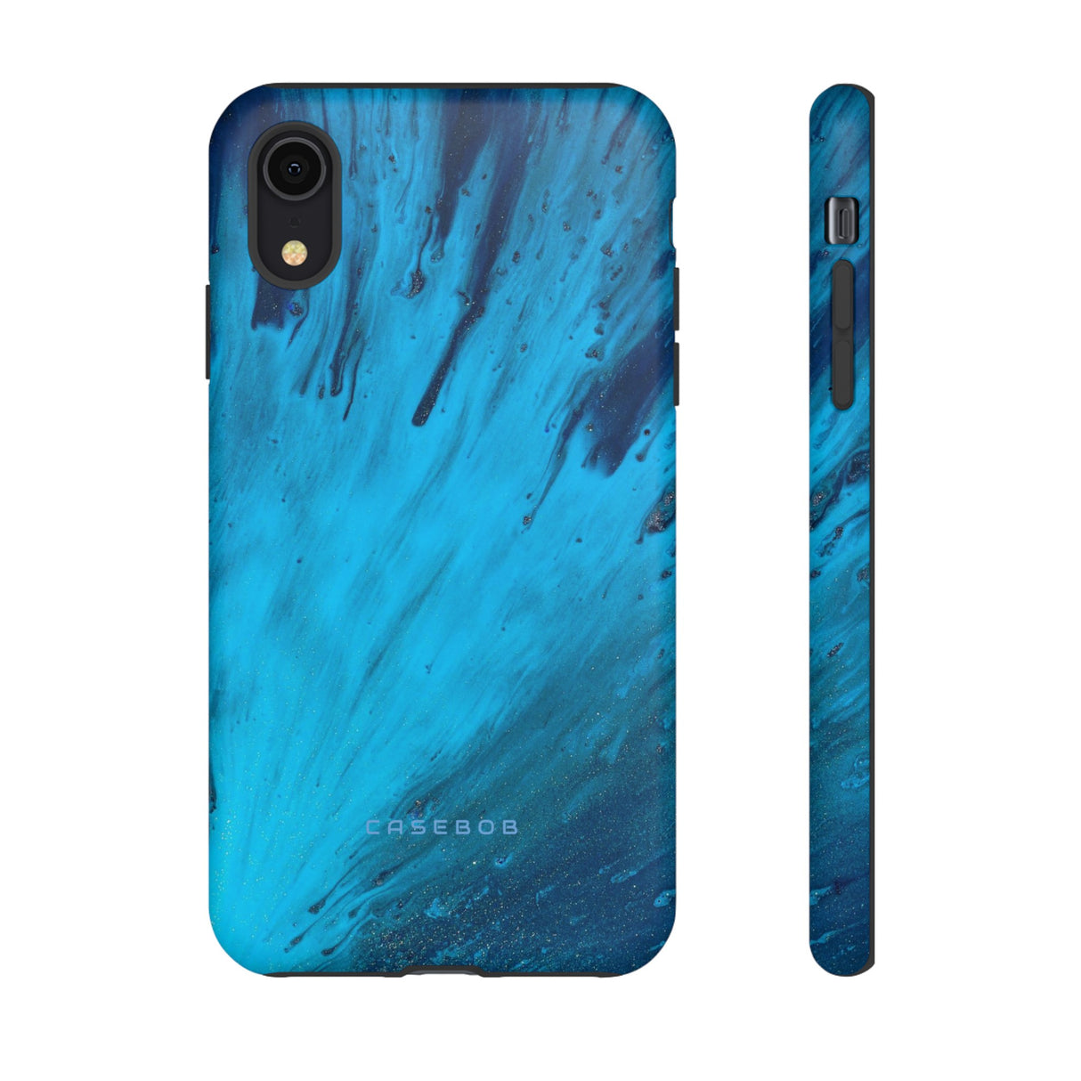 Light Blue Ink Art | Phone Case