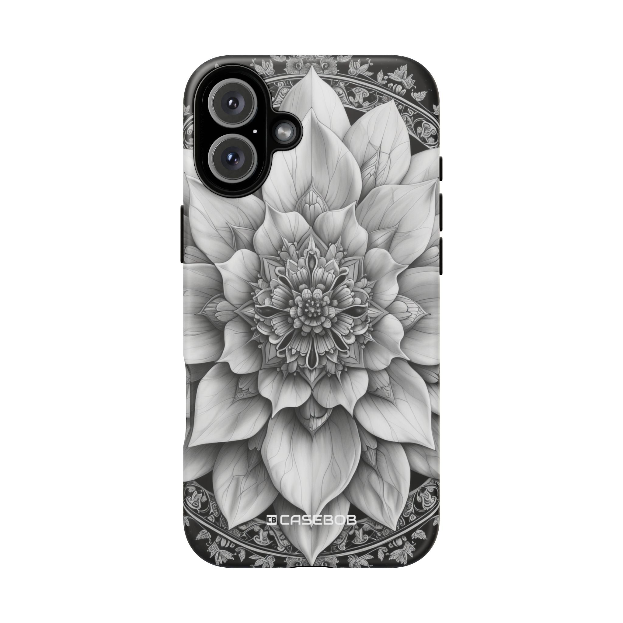 Celestial Mandala in Monochrome - for iPhone 16