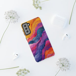 Pastel Wave Serenity - Protective Phone Case