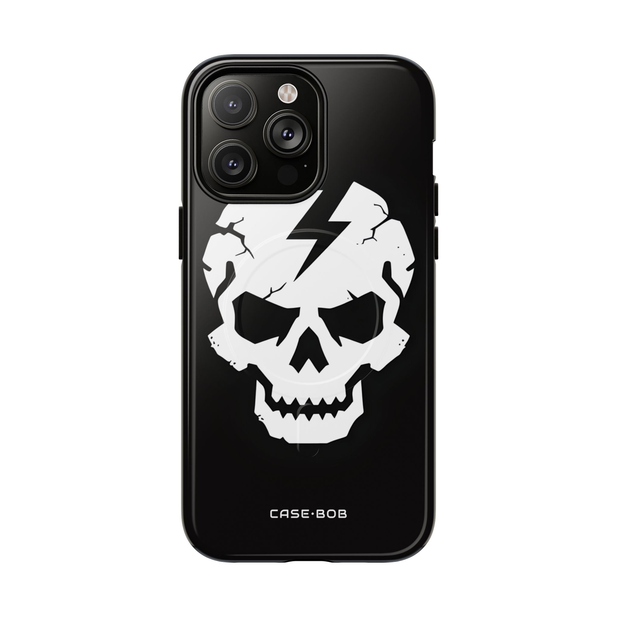 Lightning Skull iPhone 14 Pro Max Case - Tough+