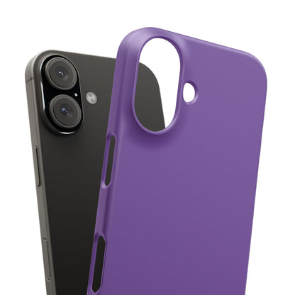 Blue Violet iPhone 16 - Slim Phone Case