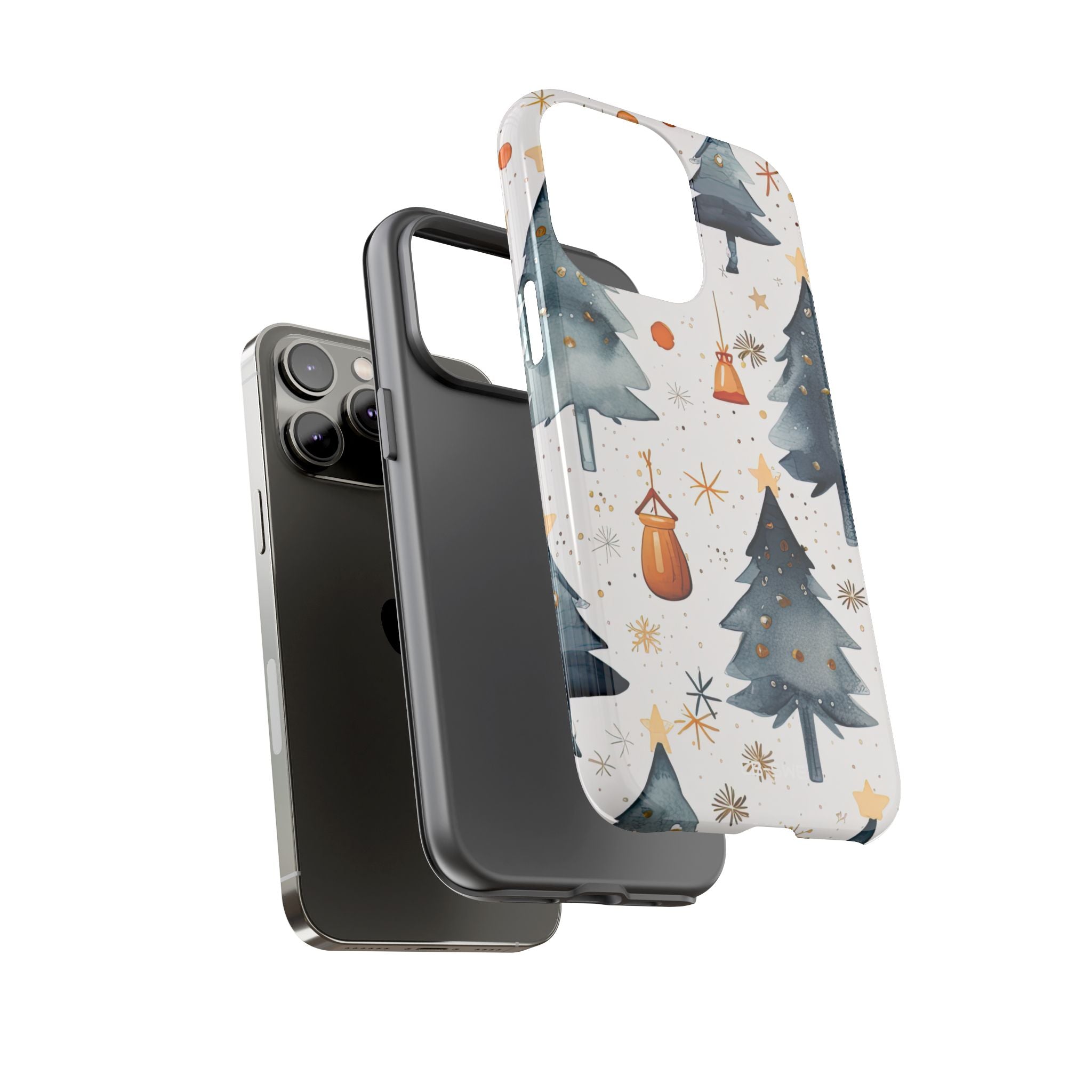 Christmas Trees Dance - iPhone Case