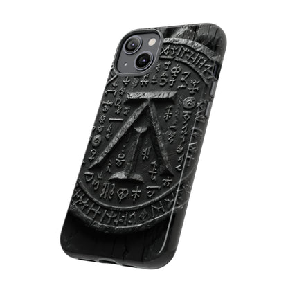 Norse Myth Runes Emblem - Protective Phone Case