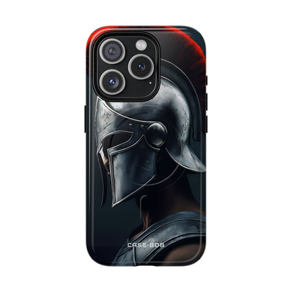 Silver Centurion iPhone 15 Pro Case - Tough+