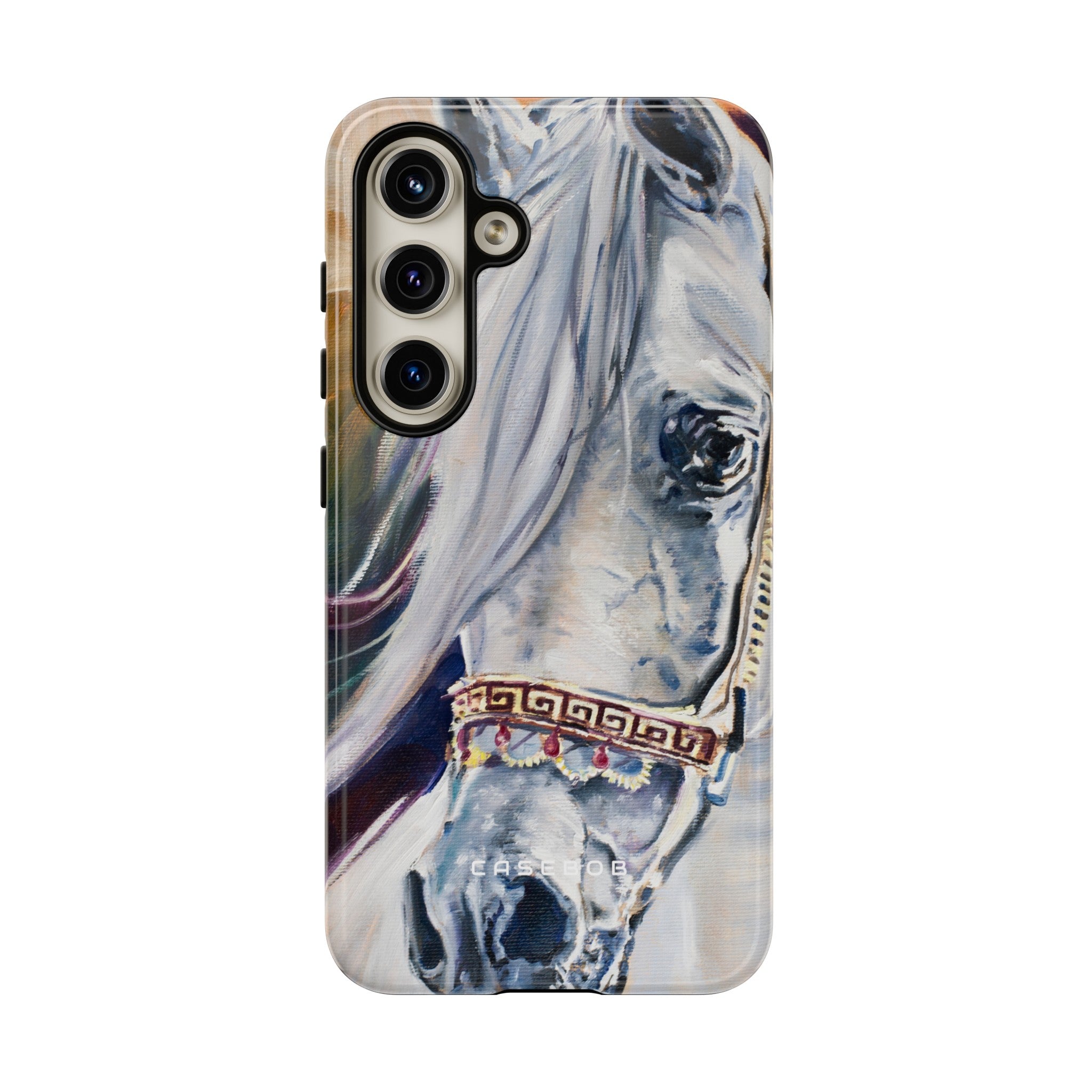 White Arabian - Protective Phone Case