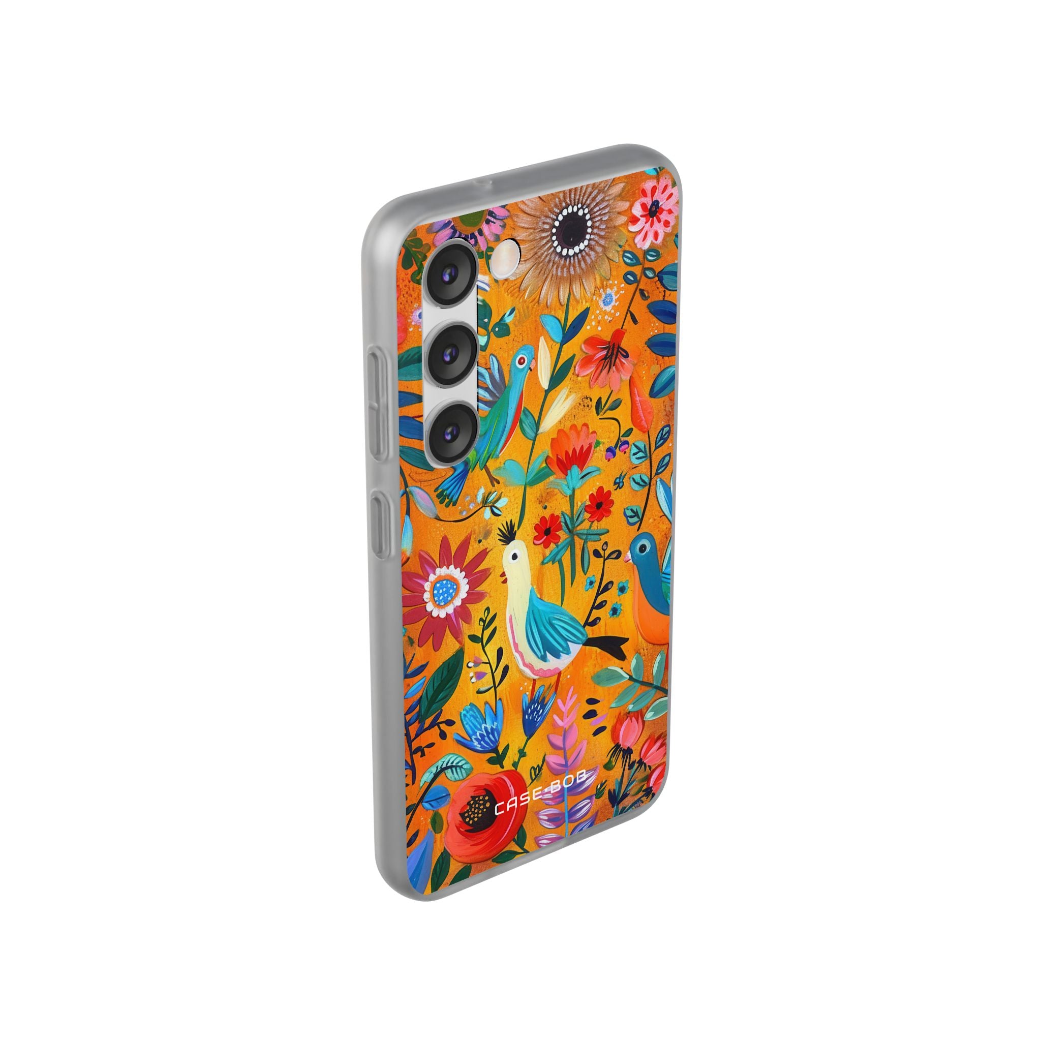 Colorful Birds Bloom Samsung S23 Case - Soft