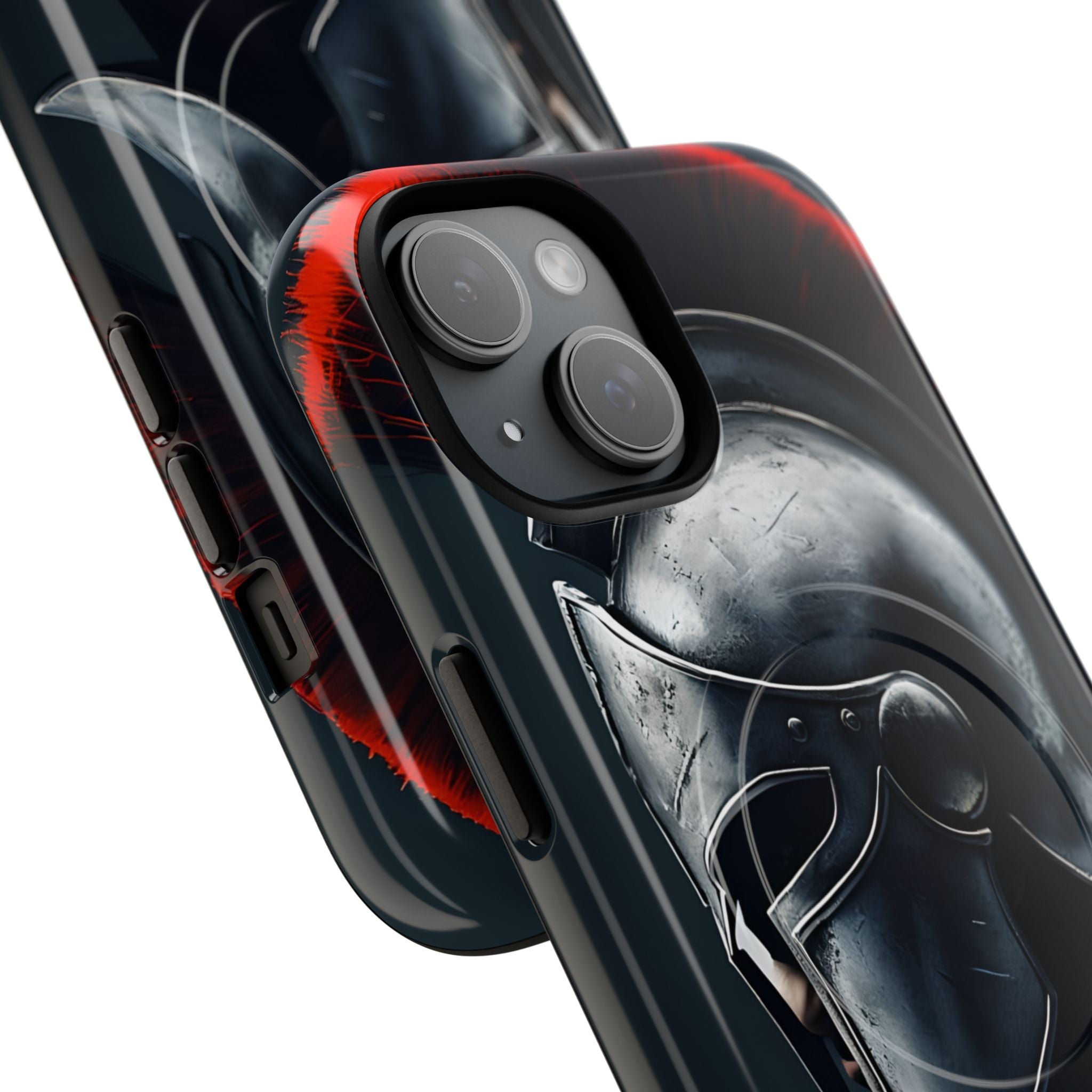 Silver Centurion iPhone 15 Case - Tough+