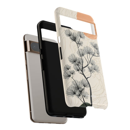 Spiky Tree Sunset Google Pixel 8 Pro Case - Tough