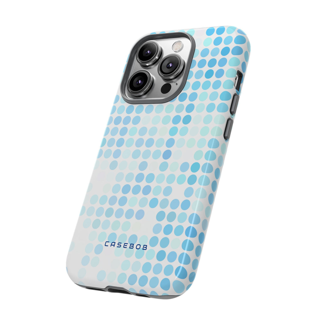 Blue Pixels - Protective Phone Case