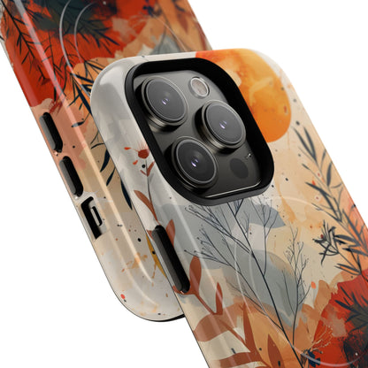 Orange Solstice iPhone 14 Pro Case - Tough+