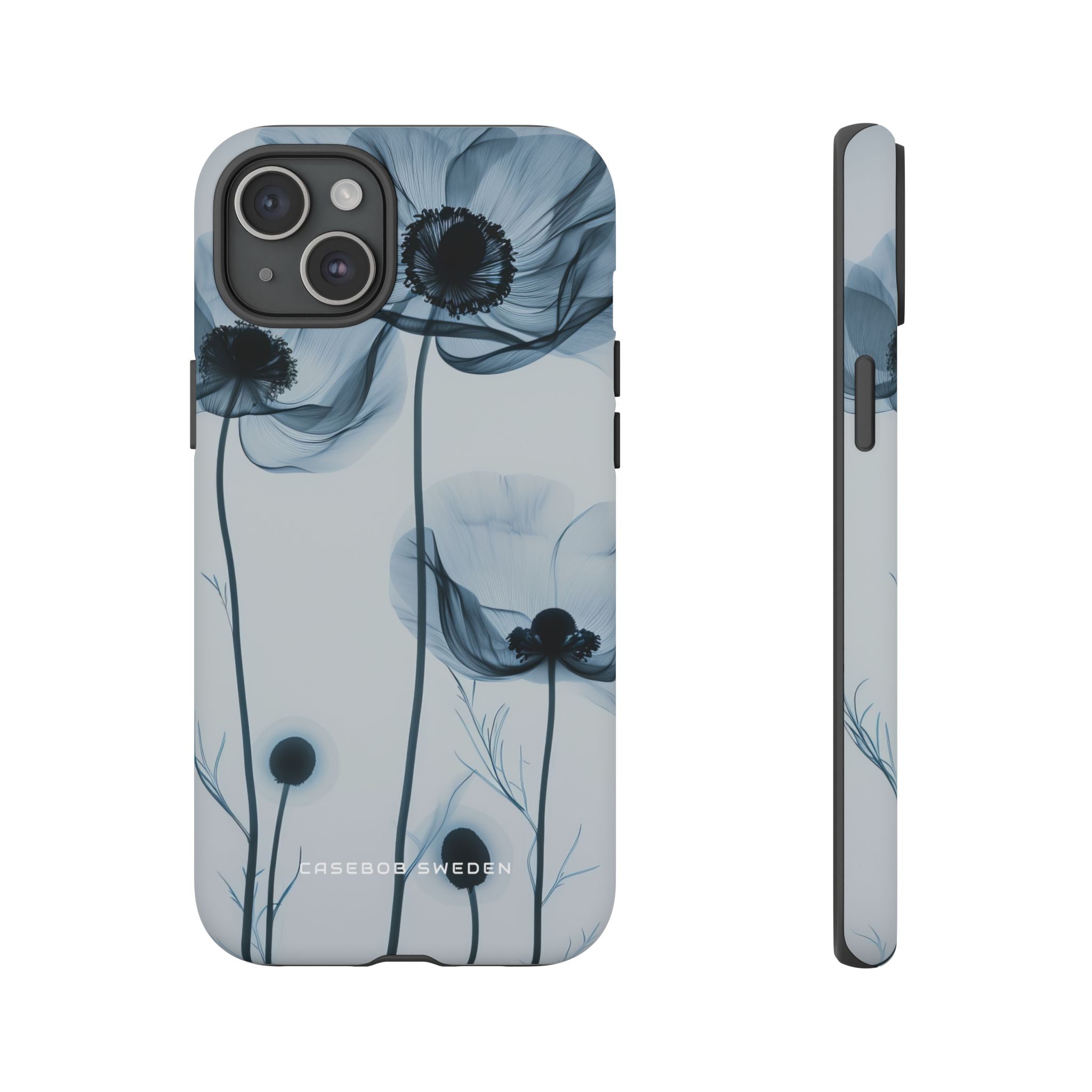 Ethereal X-Ray Flowers iPhone 15 - Tough Phone Case