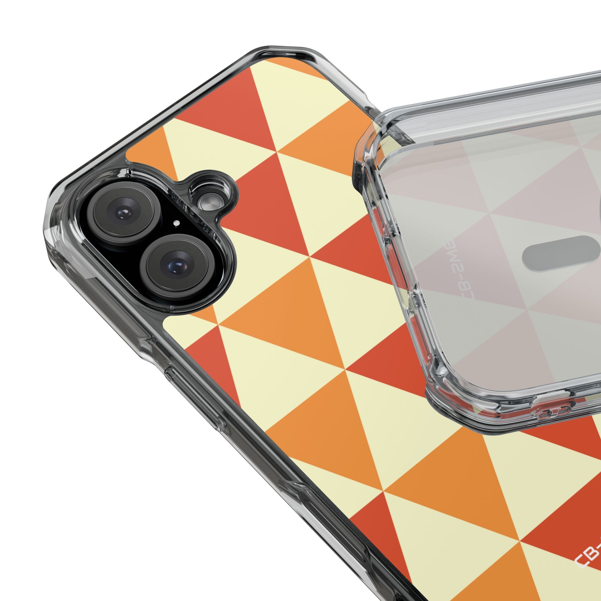 Autumn Triangles Dance iPhone Case - Impact