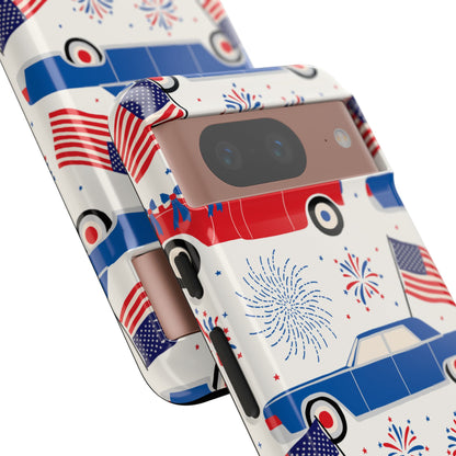 Vintage Cars Celebrate - Google Pixel Case