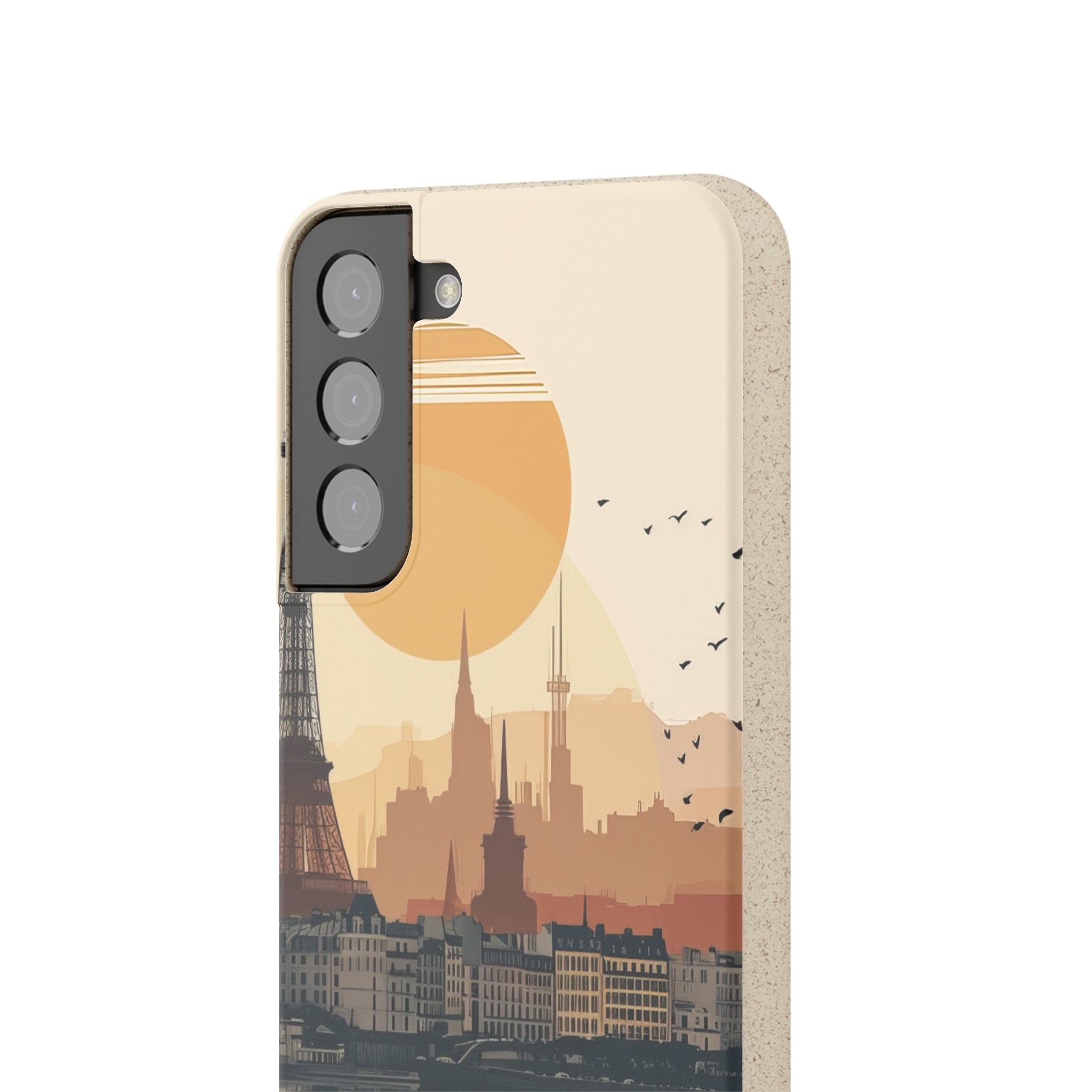 Parisian Sunset Serenity | Biodegradable Phone Case