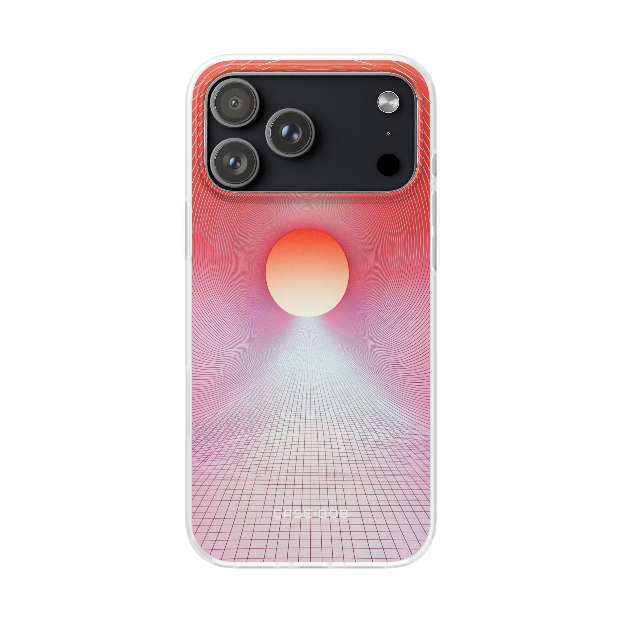 Orange Portal iPhone 17 Pro Max Case - Soft