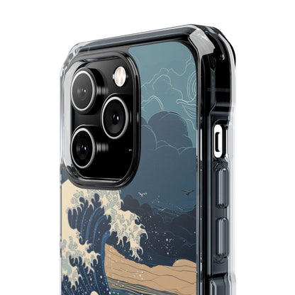 Cresting Blue Wave iPhone 14 Pro Case - Impact