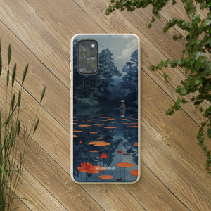 Tranquil Lotus Serenity | Biodegradable Phone Case