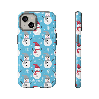 Snowman Parade iPhone 14 Case - Tough