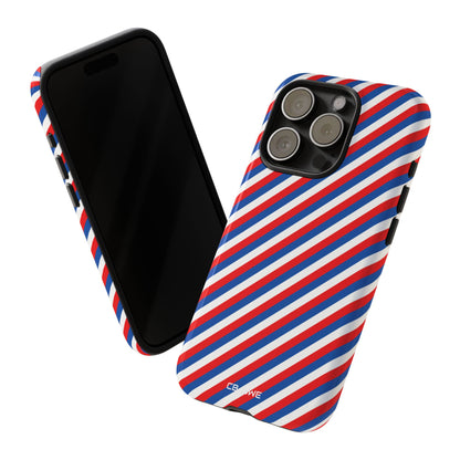 Striped Freedom Wave - iPhone Case