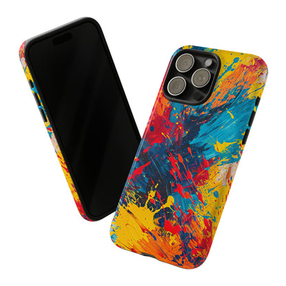 Artistic Brushstroke Bliss - Protective Phone Case