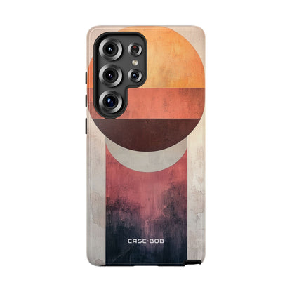 Sunset Orb Samsung S25 Ultra Case - Tough