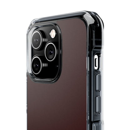 Dark Sienna - Clear Impact Case for iPhone