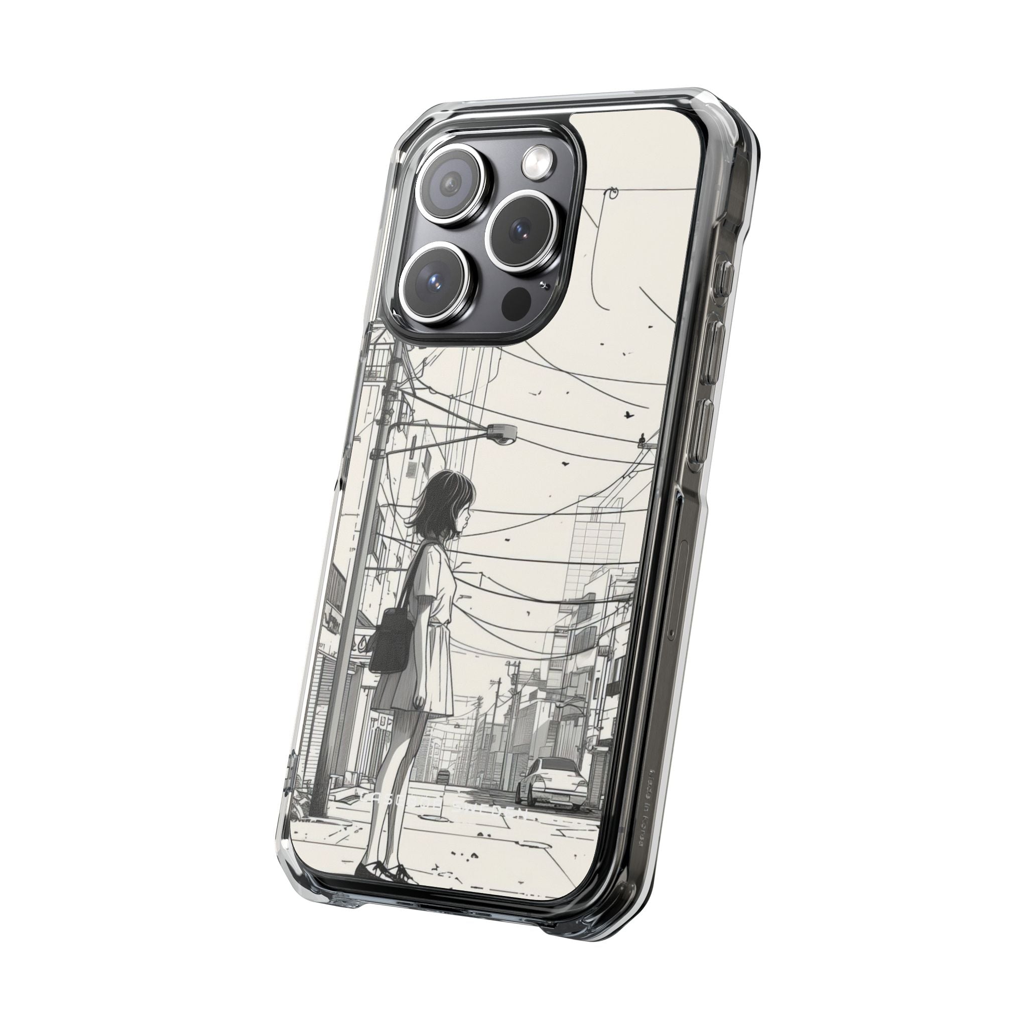 Urban Zen Serenity iPhone 15 - Clear Impact Phone Case