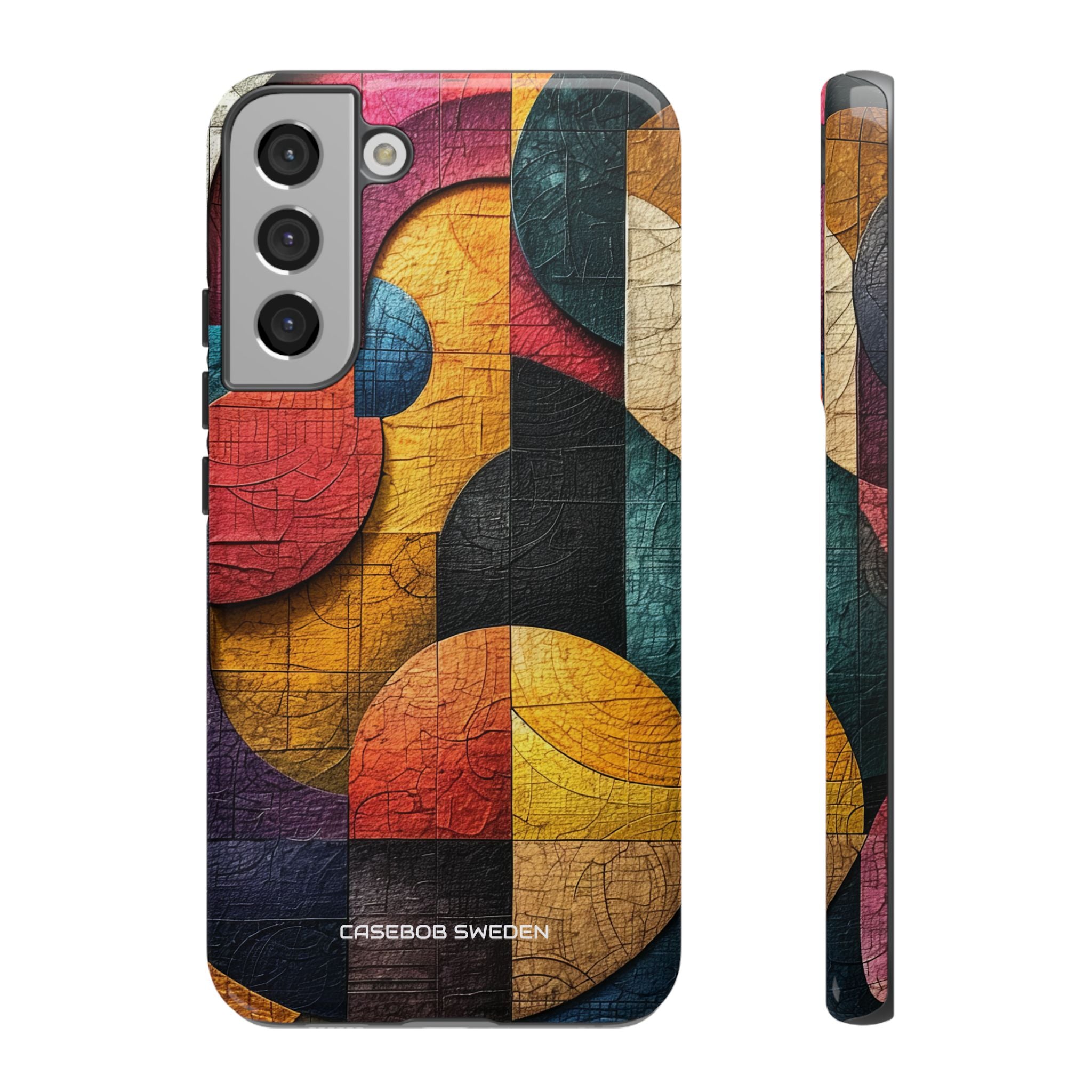 Vibrant Geometric Art - Tough Samsung S22 Phone Case