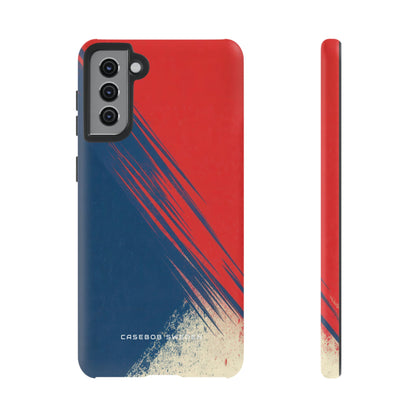 Vintage Brushstroke Harmony  Samsung S21 - Tough Phone Case