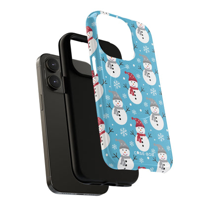 Snowman Parade iPhone 14 Pro Case - Tough+