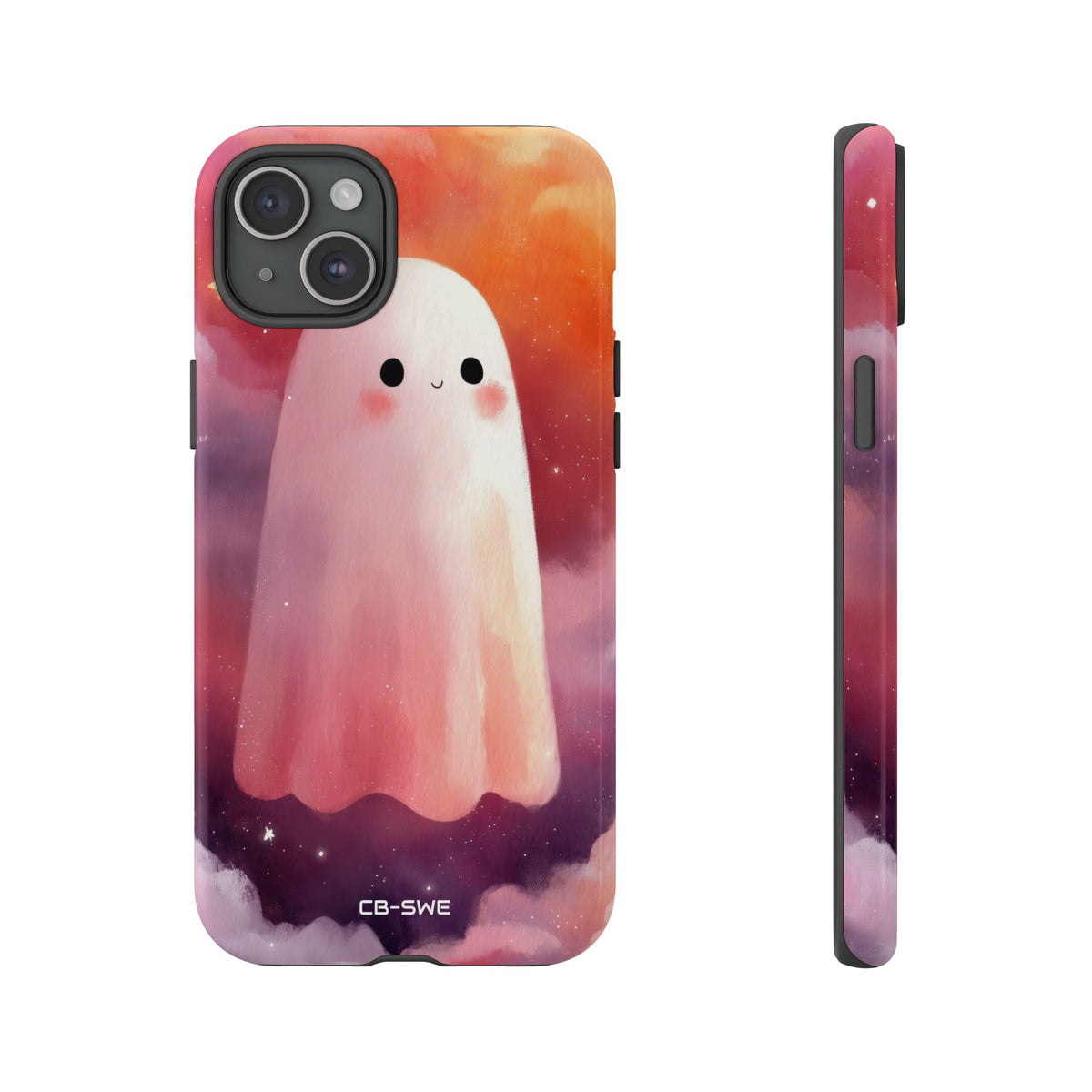 Friendly Ghost Glides - iPhone Case