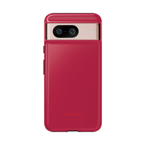 Bright Red Maroon - Protective Phone Case